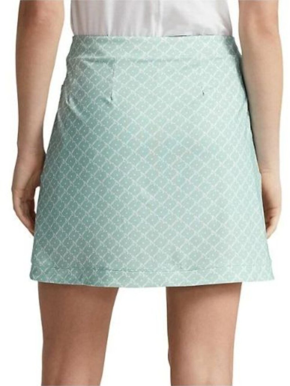 RLX Golf Ralph Lauren Women's XL 17" Faux-Wrap Stretch Jersey Skort NWT $148 - Picture 4 of 4